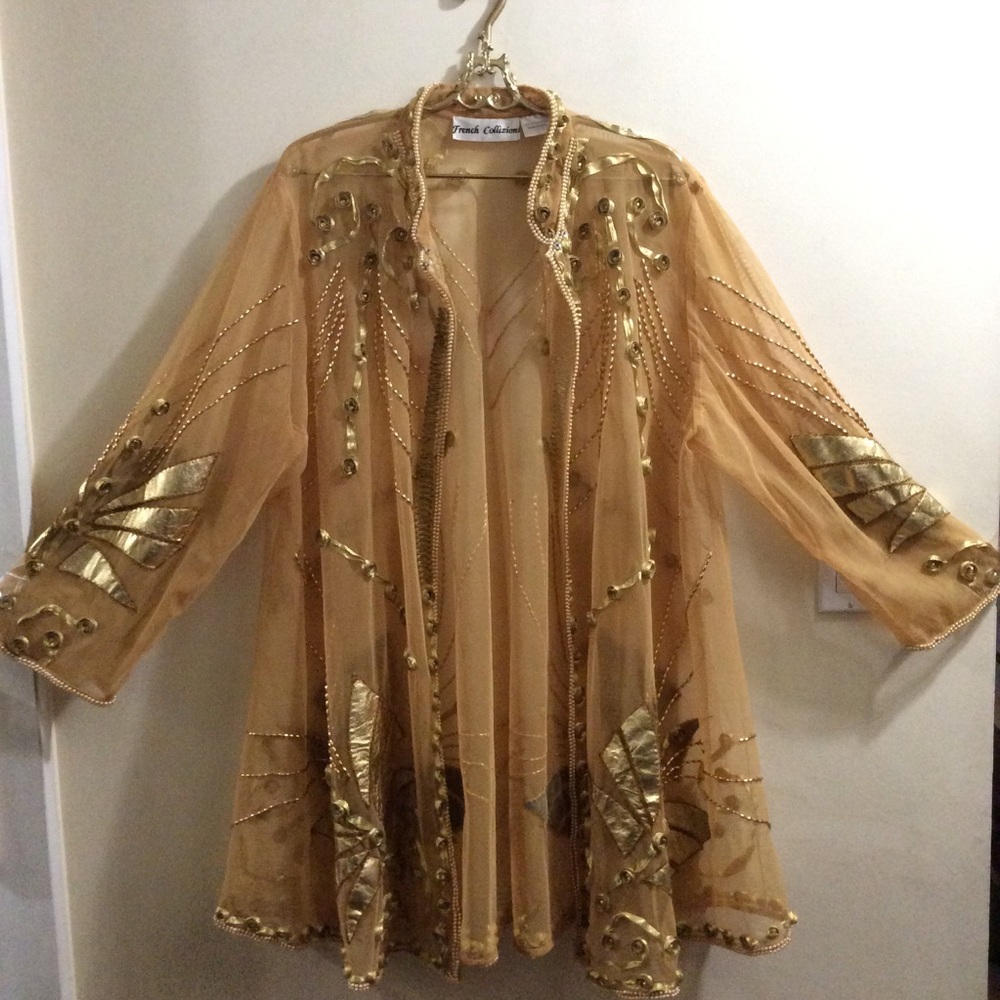 🦋Vintage French Collizioni butterfly cardigan🦋
